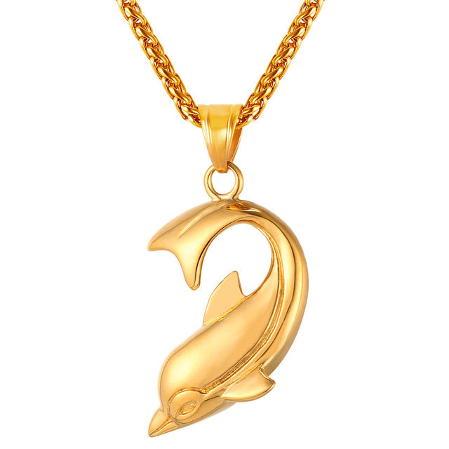 Dolphin Pendant Necklace