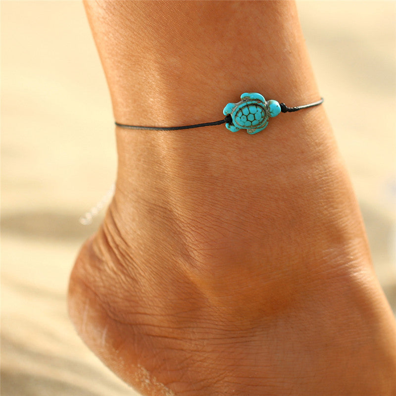 Sea Turtle Anklet