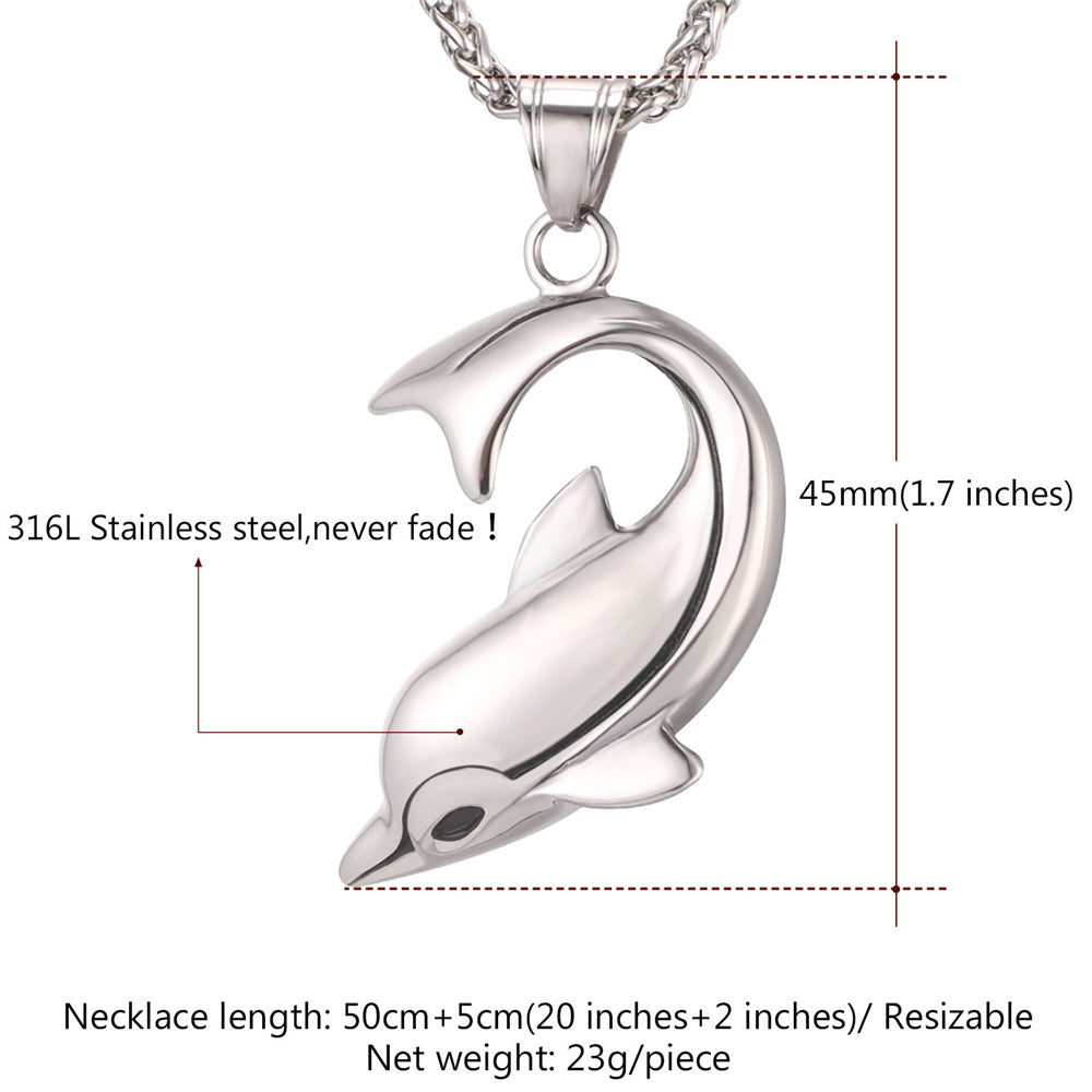 Dolphin Pendant Necklace