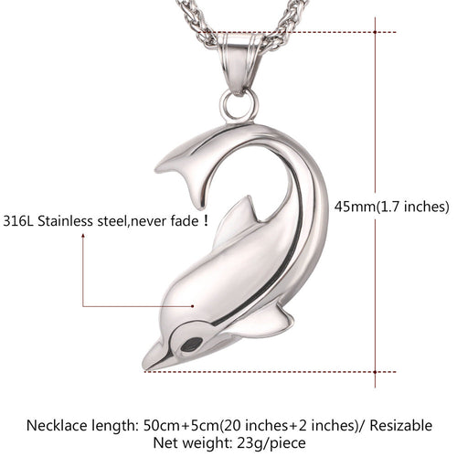 Dolphin Pendant Necklace