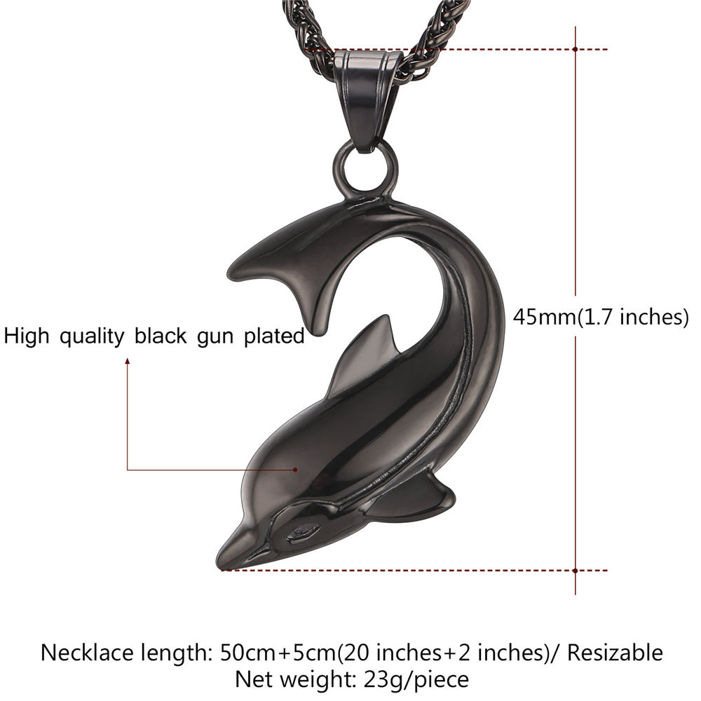 Dolphin Pendant Necklace