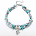 Sea Turtle Starfish Anklet